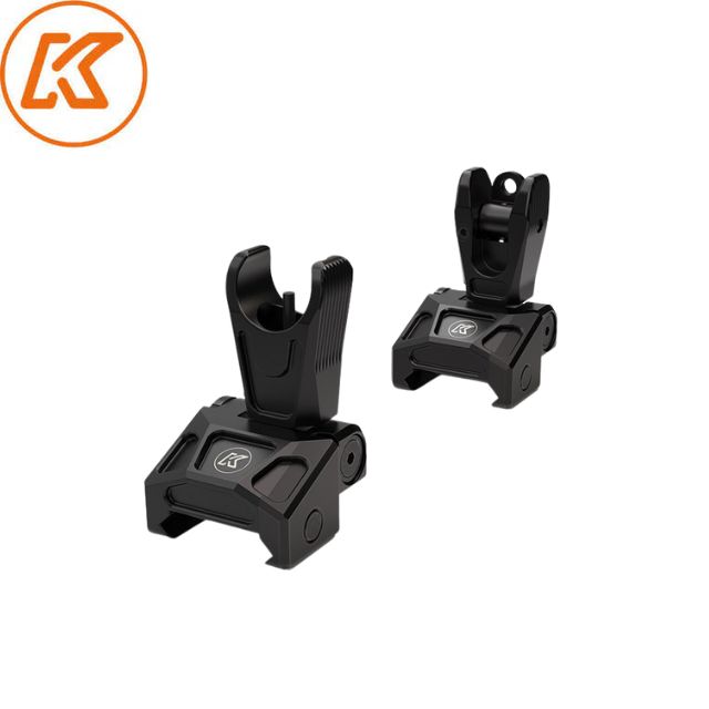 Miras rebatíveis semi-ajustáveis para base Picatinny [AR-15, M4 & other] | blank