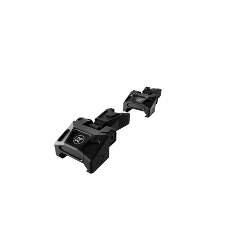Miras rebatíveis semi-ajustáveis para base Picatinny [AR-15, M4 & other] | blank