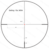 Vector Optics Forester 2-10x40SFP rifle scope Vector Optics