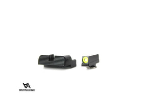 Miras baixas para Glock [G17 G19 G26 & other] | com trítio