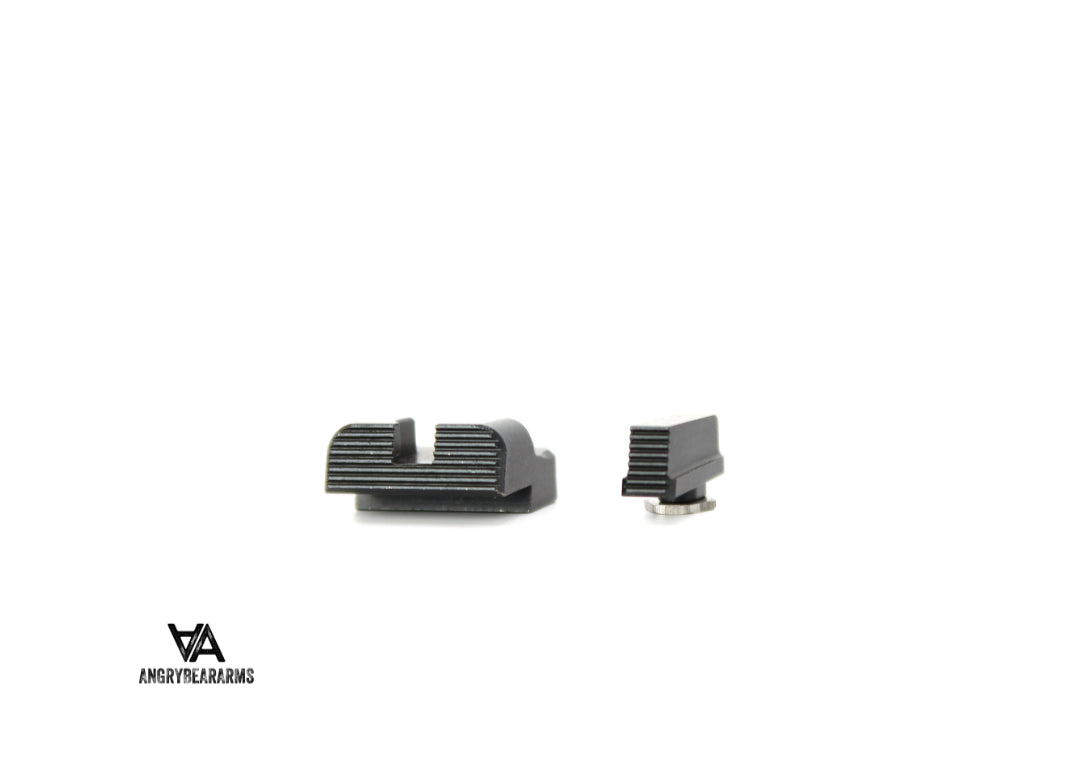 Glock Slimline [G42, G43, G43X, G48] baixo com ranhuras miras 