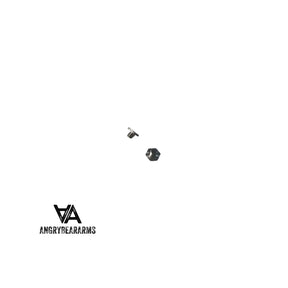 Glock [G17, G19, G26 & other] parafuso sobresselente da massa de mira para miras Angry Bear [2x]
