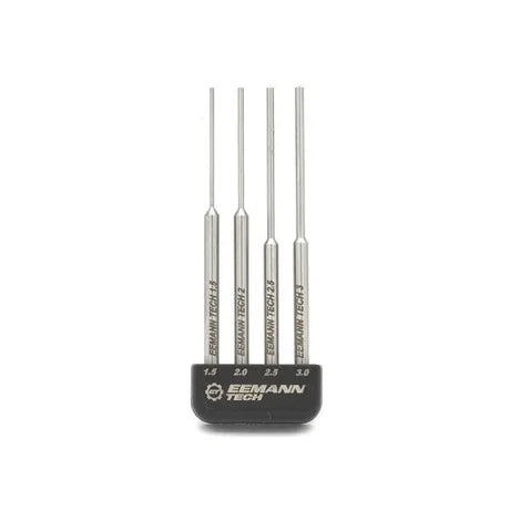Conjunto de punções de armeiro | 1.5 - 2.0 - 2.5 - 3.0 mm Eemann Tech