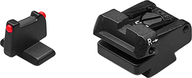 HK VP9 OR & HS SFP9 OR conjunto de mira ajustável | com fibra ótica tipo A 