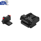 HK VP9 OR & HK SFP9 OR miras ajustáveis | com fibra ótica
