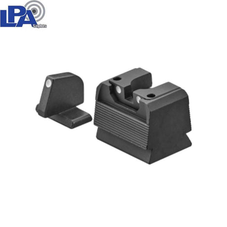 HK VP9 OR & HS SFP9 OR semi-adjustable sight set | with white dots LPA