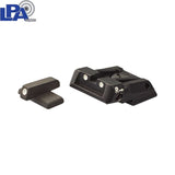 HK VP9, SFP9, VP40, P30, HK45 miras ajustáveis | pontos brancos