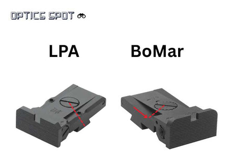 1911 [BoMar Cut] montagem para mira de ponto vermelho | type B [RMR & RTS footprint]