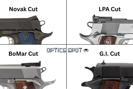 1911 [Novak Cut] montagem para mira de ponto vermelho | tipo S [RMSc DPP K-series footprint]