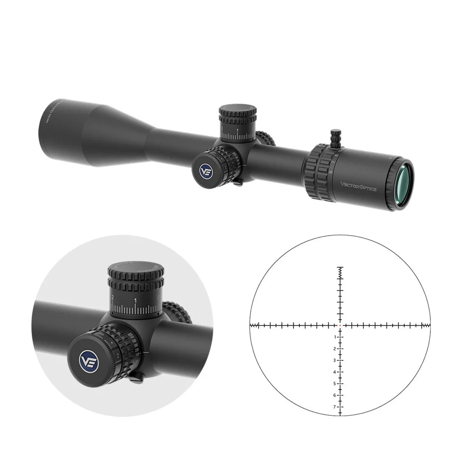 Vector Optics Orion Pro Max 6-24x50 MIL HD FFP mira telescópica 
