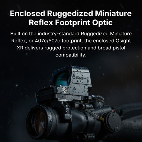 Osight XR Enclosed [vermelho]