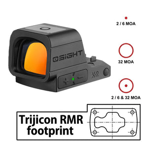 Osight XR Enclosed [vermelho]
