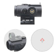 Vector Optics Paragon 4x24 luneta prismática ultracompacta para carabina