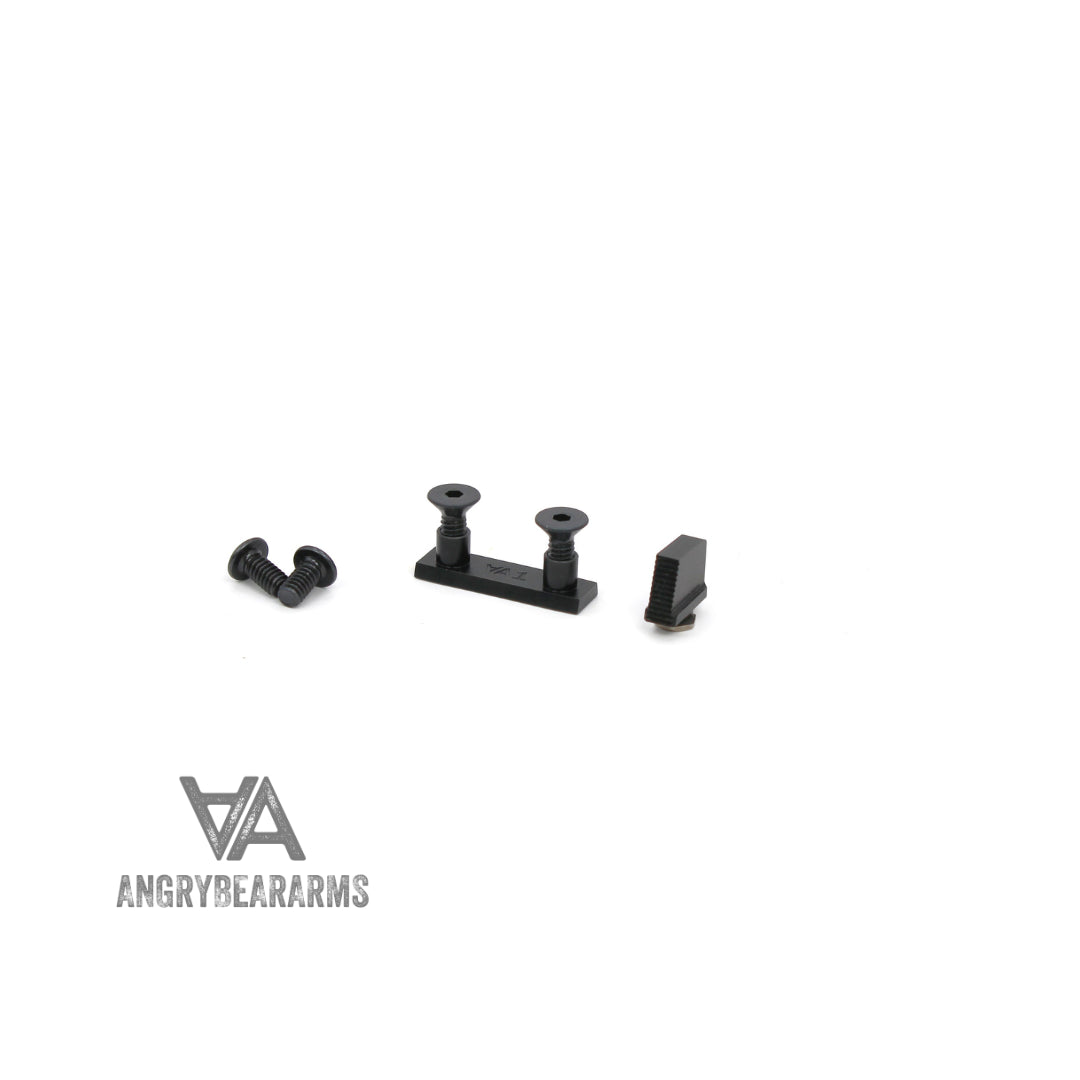 Montagem para mira de ponto vermelho Glock modelos [G17, G19, G26 & other] | Holosun K-series footprint