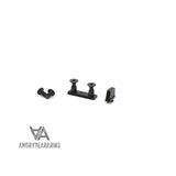 Montagem para mira de ponto vermelho Glock modelos [G17, G19, G26 & other] | Holosun K-series footprint