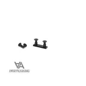 Montagem para mira de ponto vermelho Glock models [G17, G19, G26 & other] | Holosun K-series footprint