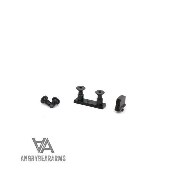 Montagem para mira de ponto vermelho Glock modelos [G17, G19, G26 & other] | Holosun K-series footprint