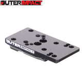 Montagem para mira de ponto vermelho para modelos Tanfoglio | tipo C [RMR RTS Docter footprint]