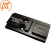 Placa de mira de ponto vermelho em aço para Glock MOS | Aimpoint Acro footprint