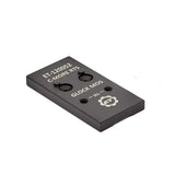 Placa para mira de ponto vermelho para Glock MOS | C-More RTS footprint