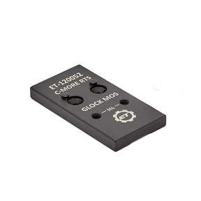 Placa para mira de ponto vermelho para Glock MOS | C-More RTS footprint