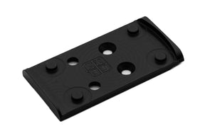 Placa para mira de ponto vermelho para Glock MOS | Leupold DPP footprint