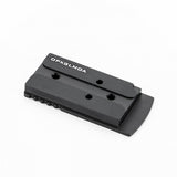 Placa para mira de ponto vermelho para Glock MOS | tipo A [RMSc, DPP, Docter footprints]