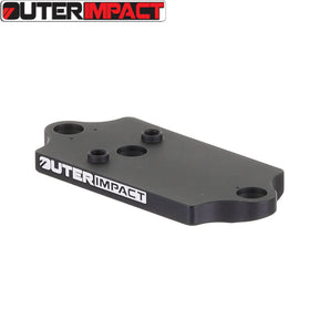 Ruger Mark III & Mark IV placa adaptadora | tipo S [RMSc DPP & K-series footprint]