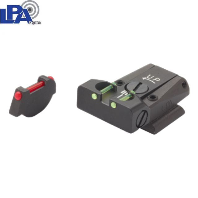 Ruger P85 & P89 miras ajustáveis | com fibra ótica