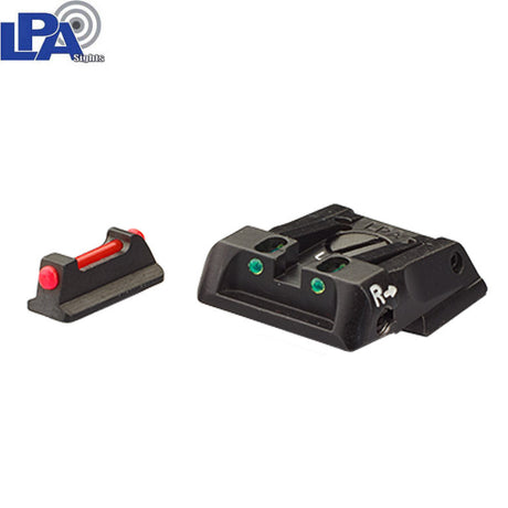 Walther Q4 SF OR & Q5 Match SF adjustable sight set with fiber optics LPA