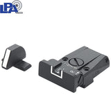 Springfield [XD,XDM] & HS Produkt [XDM HS-9 SF19] miras ajustáveis | com linhas brancas