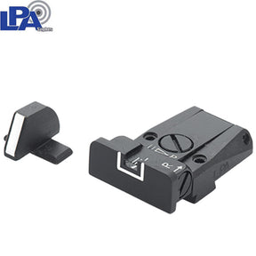 Springfield [XD,XDM] & HS Produkt [XDM HS-9 SF19] miras ajustáveis | com linhas brancas
