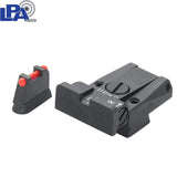 CZ 75 [75B 75 SP-01 P-01] miras ajustáveis | com fibra ótica