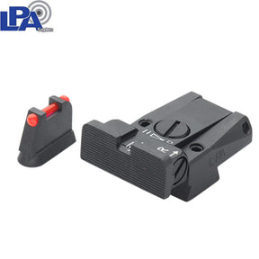 CZ 75 [75B 75 SP-01 P-01] miras ajustáveis | com fibra ótica