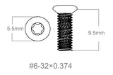 Conjunto de parafusos 3pcs | 6-32x0.374’’ [T10]