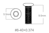 Conjunto de parafusos 3pcs | 6-40x0.374’’ [T10]