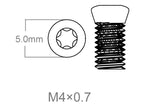 Conjunto de parafusos 3pcs | M4x0.7 [T10] 8 mm