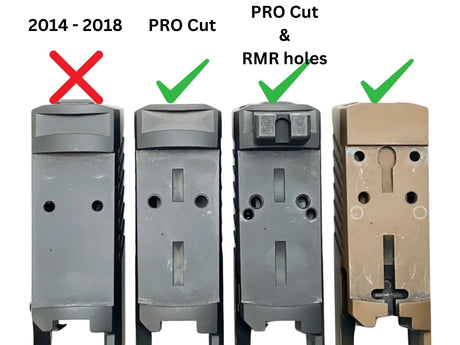 Sig P320 placa adaptadora | Trijicon RMR footprint