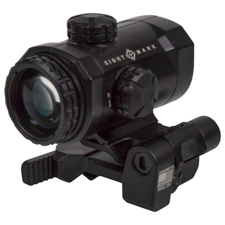 Sightmark XTM-3 Amplificador 3x com montagem para mira de ponto vermelho LQD flip to side
