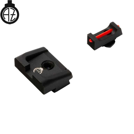 Miras para Glock [G17, G19, G26 & other] com fibra ótica | tipo A