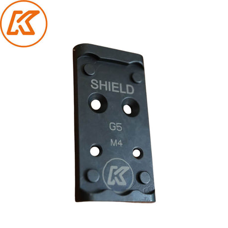 Placa em aço para red dot para Glock MOS | footprint Shield RMSc