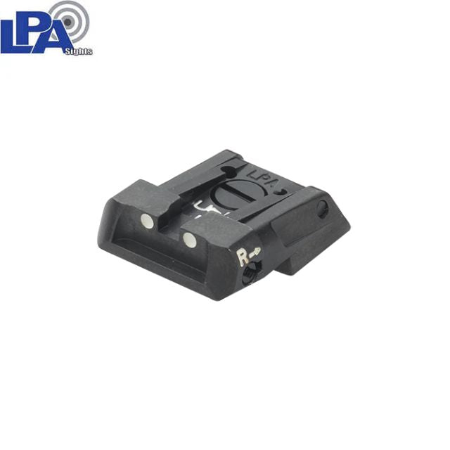 Tanfoglio Force, Combat & Compact adjustable rear sight | with white dots
