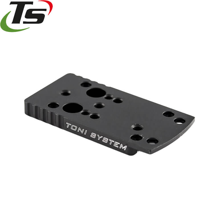 Tanfoglio Stock 2 Optic [Pre 2022] placa adaptadora Optics Ready | tipo A [RMSc, DPP & Docter footprint]