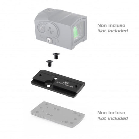 Adaptador de footprint | de montagens Toni System "type A" para Aimpoint Acro Holosun
