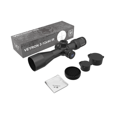 Vector Optics Veyron 3-12x44IR SFP luneta compacta para carabina