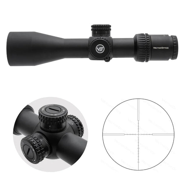 Vector Optics Veyron 3-12x44 SFP compact rifle scope Vector Optics