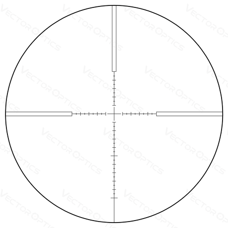 Vector Optics Veyron 3-12x44 SFP luneta compacta para carabina