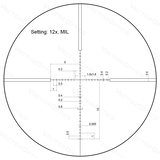 Vector Optics Veyron 3-12x44 SFP compact rifle scope Vector Optics