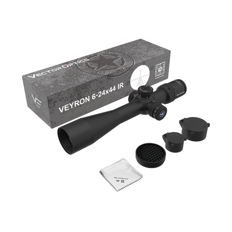 Vector Optics Veyron 6-24x44IR SFP luneta compacta para carabina
