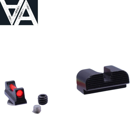 Walther PDP low sport sights with fiber optics Angry Bear